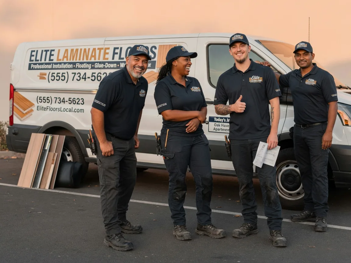 Laminate flooring installation company in Lima, OH